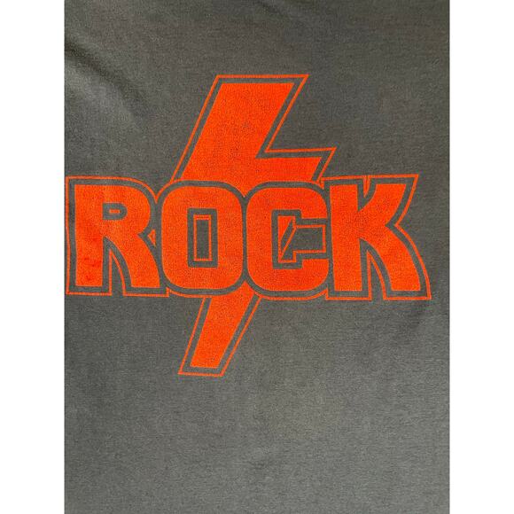 Five Crown Rock Lightning Bolt Tee Black Size XL - Picture 5 of 6